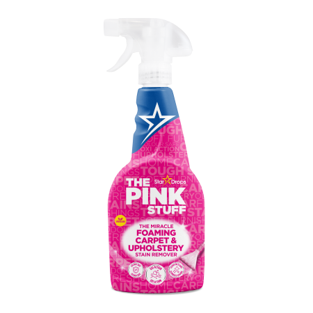 بخاخ مزيل الاوساخ/الروائح، و البقع الرغوي لسجاد والمفروشات   ml500 THE PINK STUFF